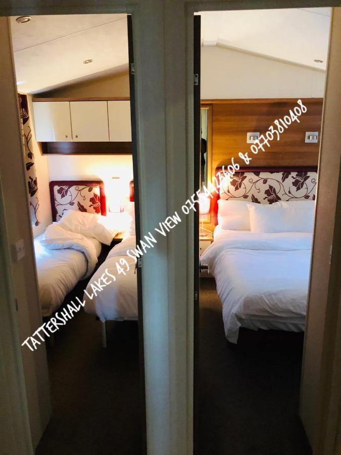 Swan View Retreats # Hottub # Egg Chair # Bbq & Bikes Included 8 Berth แททเทอร์ชอล ภายนอก รูปภาพ