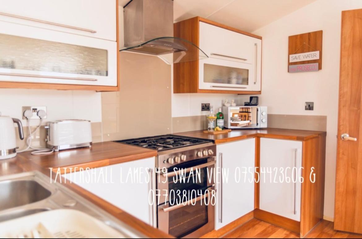 Swan View Retreats # Hottub # Egg Chair # Bbq & Bikes Included 8 Berth แททเทอร์ชอล ภายนอก รูปภาพ