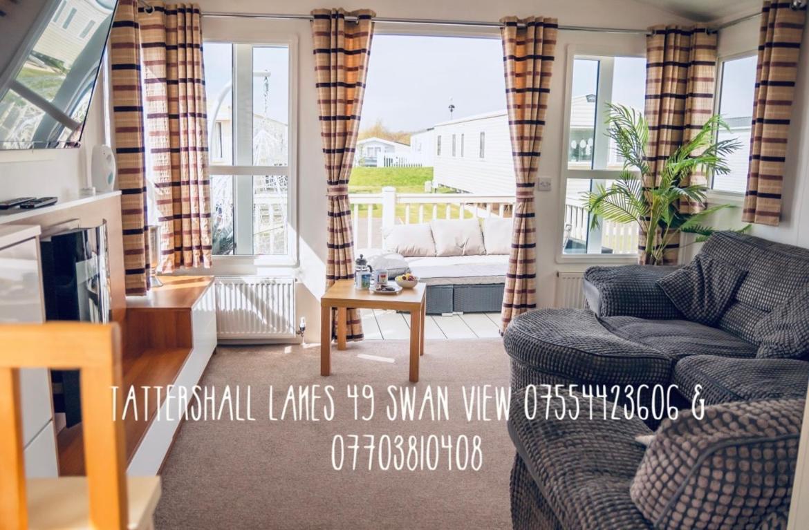 Swan View Retreats # Hottub # Egg Chair # Bbq & Bikes Included 8 Berth แททเทอร์ชอล ภายนอก รูปภาพ