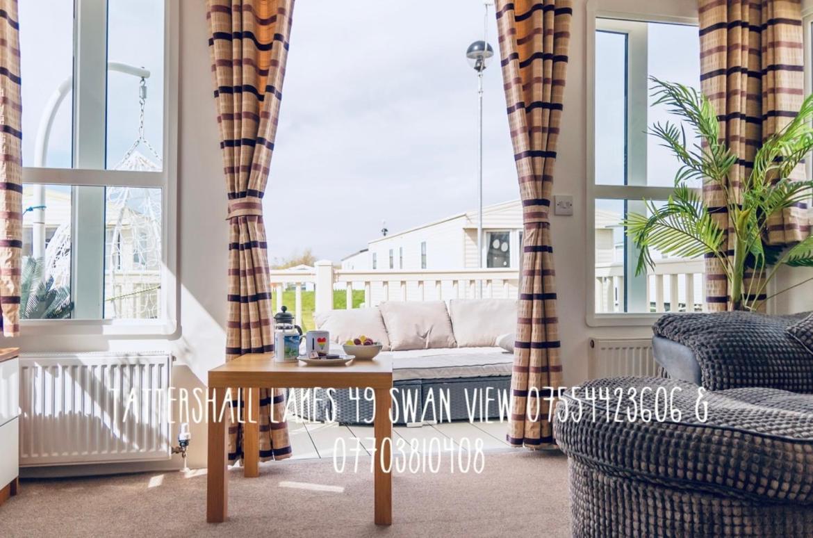 Swan View Retreats # Hottub # Egg Chair # Bbq & Bikes Included 8 Berth แททเทอร์ชอล ภายนอก รูปภาพ