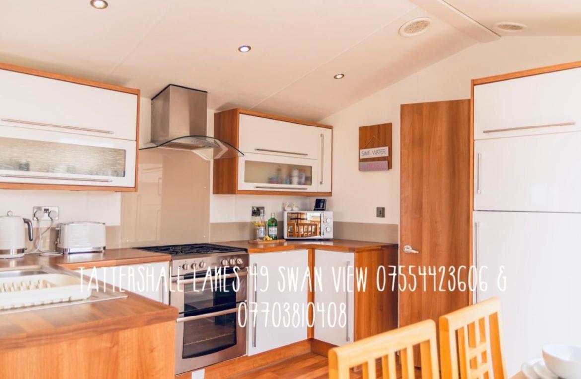 Swan View Retreats # Hottub # Egg Chair # Bbq & Bikes Included 8 Berth แททเทอร์ชอล ภายนอก รูปภาพ