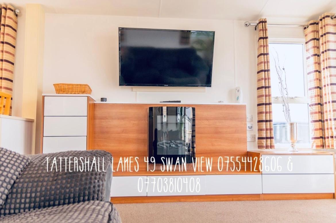 Swan View Retreats # Hottub # Egg Chair # Bbq & Bikes Included 8 Berth แททเทอร์ชอล ภายนอก รูปภาพ