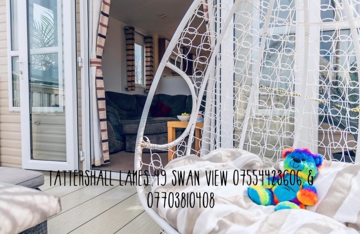 Swan View Retreats # Hottub # Egg Chair # Bbq & Bikes Included 8 Berth แททเทอร์ชอล ภายนอก รูปภาพ
