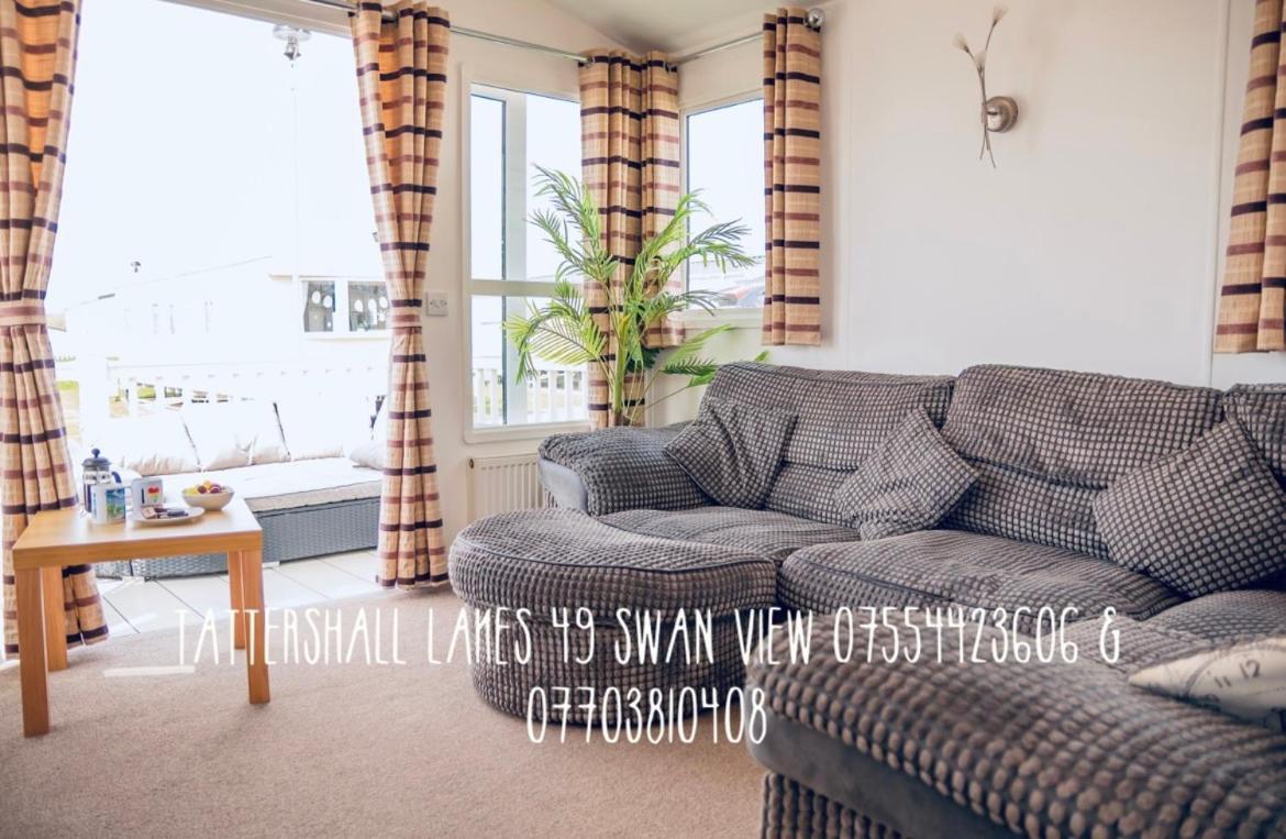 Swan View Retreats # Hottub # Egg Chair # Bbq & Bikes Included 8 Berth แททเทอร์ชอล ภายนอก รูปภาพ